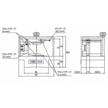 ACCRETECH用于测量小孔垂直位置的触针校准装置东京精密E-MC-S104A（通用校准）